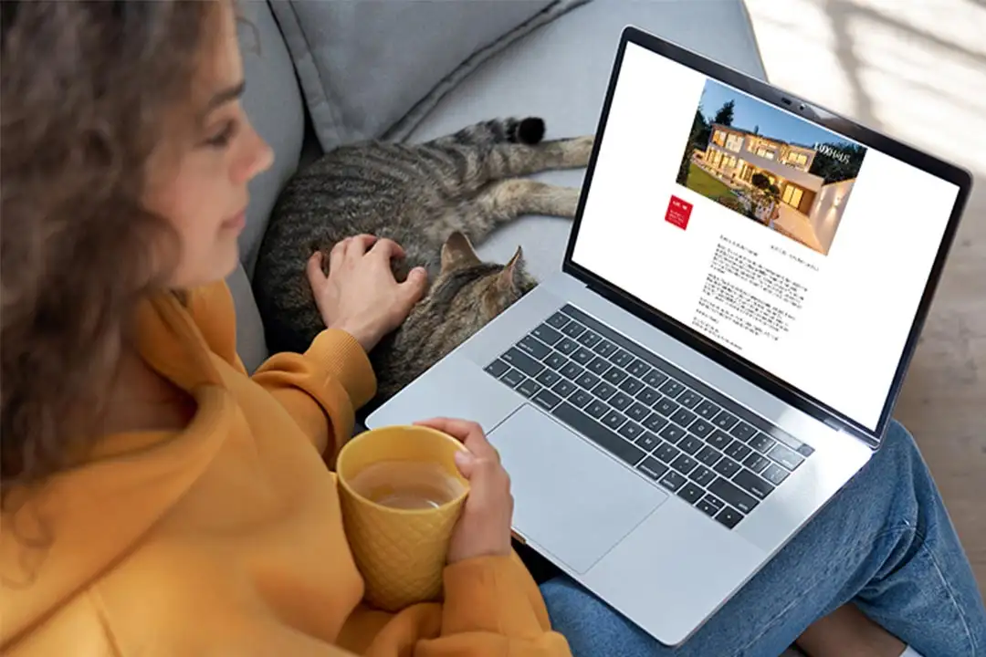 Newsletter-Anmeldung bei LUXHAUS