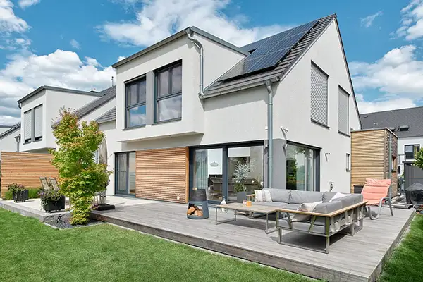 Doppelhaushälfte bauen