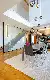 Essbereich und Galerie - Haus mit Satteldach und Flachdachanbau | Satteldach Modern 242 von LUXHAUS