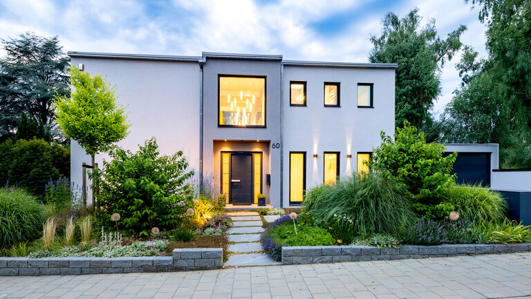 Pultdachhaus mit Sauna | Pultdach Klassik 285 von LUXHAUS