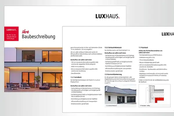 Baubeschreibung beim Hausbau