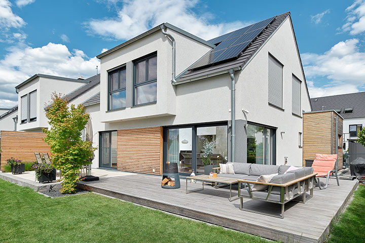 Doppelhaushalfte Bauen Grundrisse Ideen Und Tipps Fur Das Doppelhaus Luxhaus