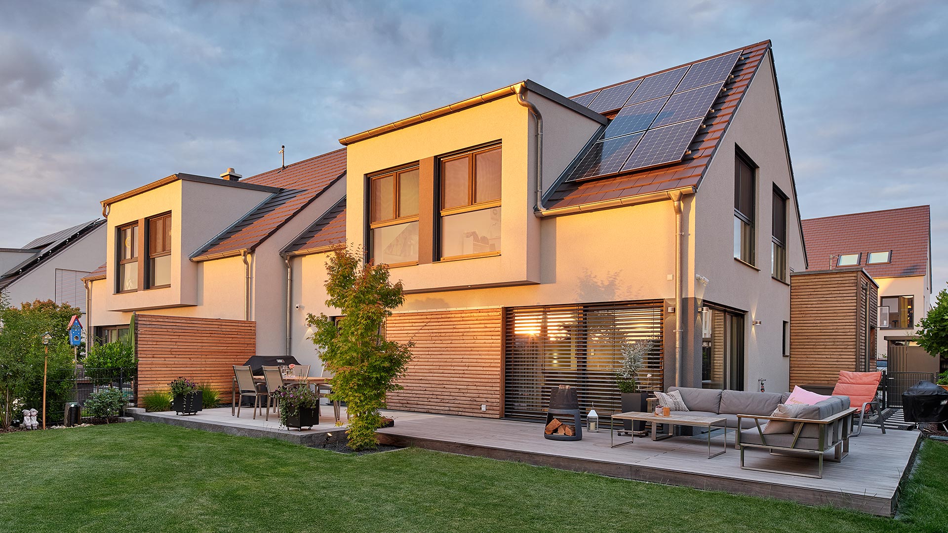 Doppelhaus bauen mit LUXHAUS | Hausfeeling zu attraktiven Konditionen