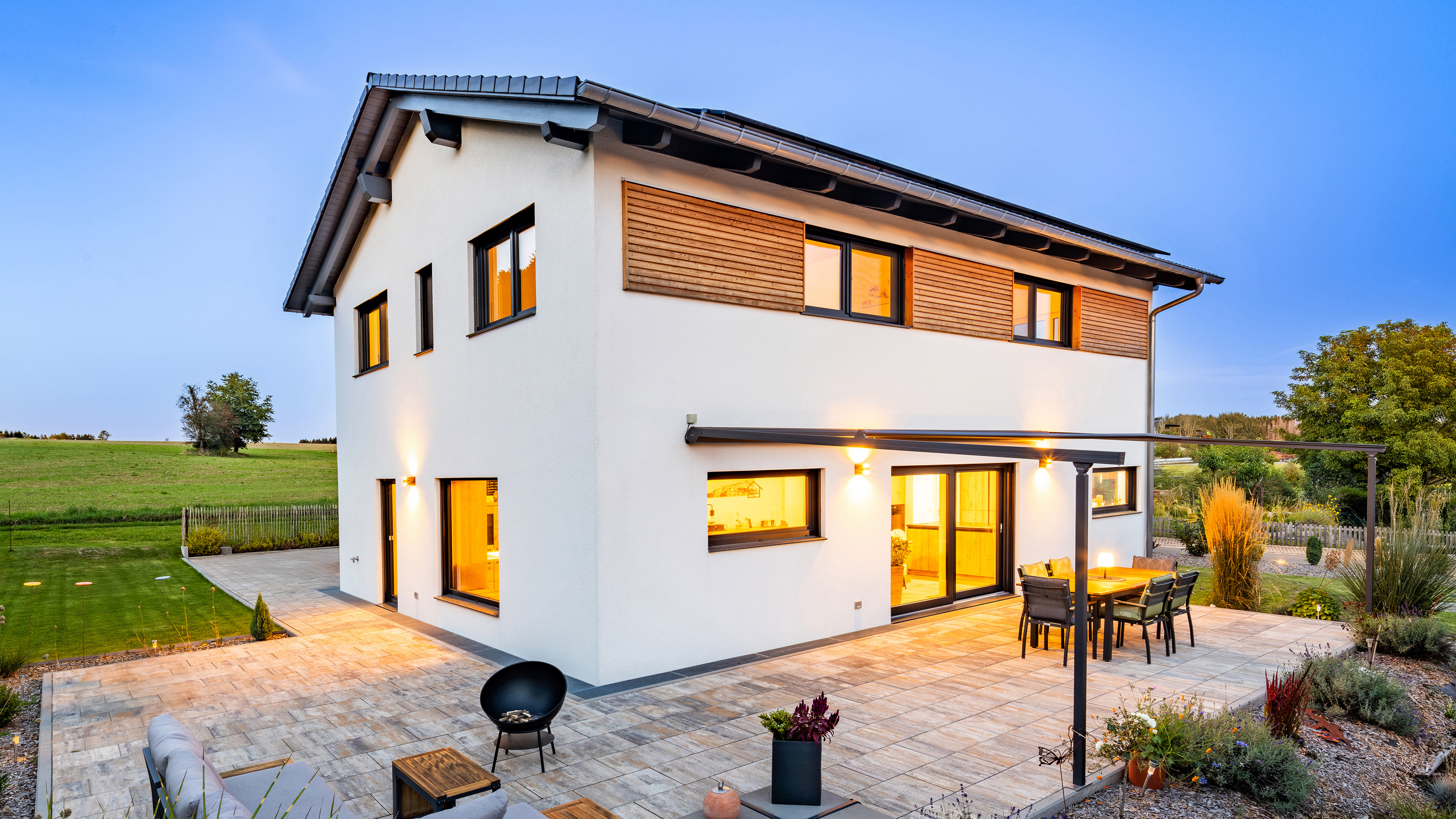 Satteldach Landhaus 152