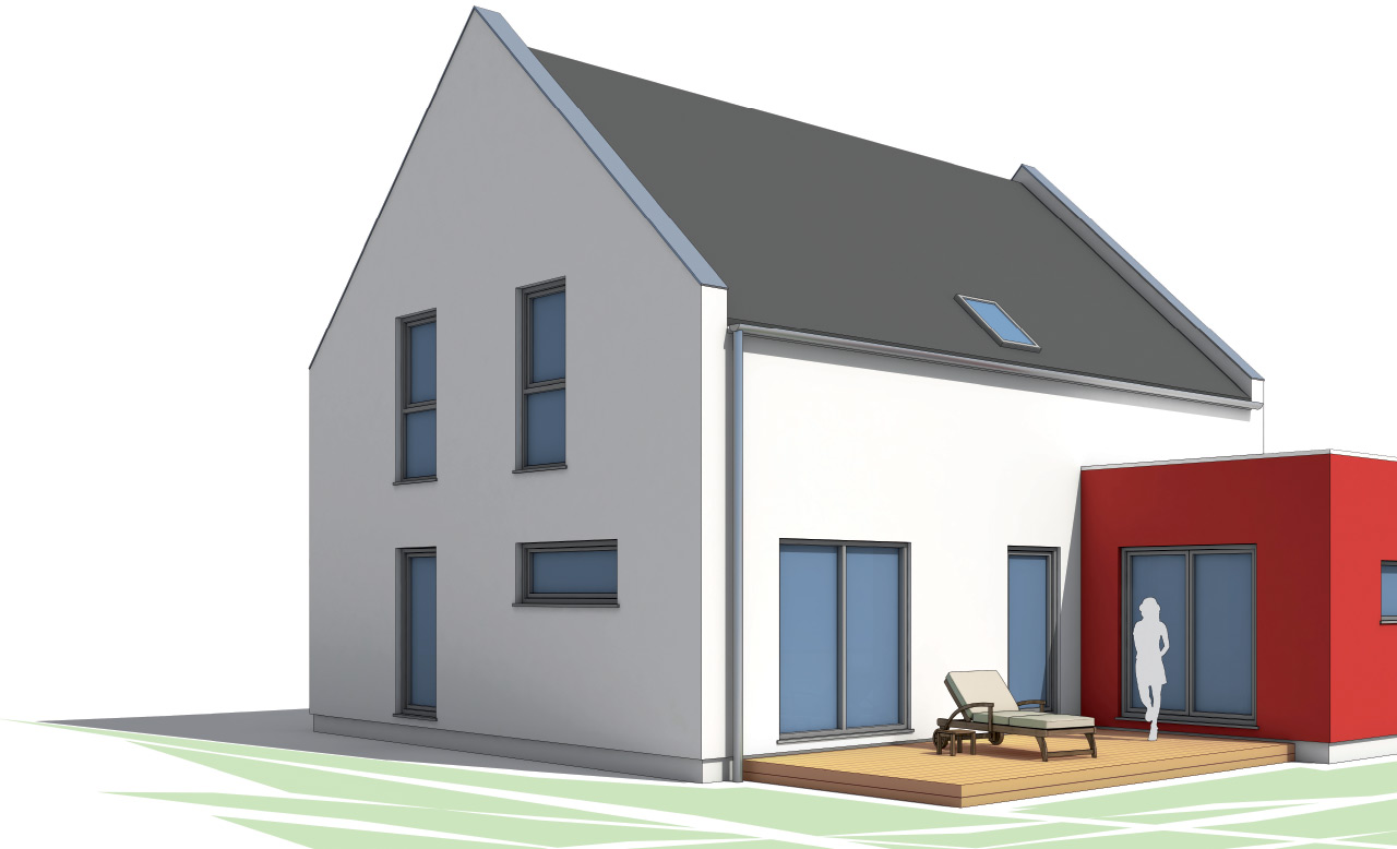 KfW-Effizienzhaus bei LUXHAUS KfW-Effizienzhaus bei LUXHAUS